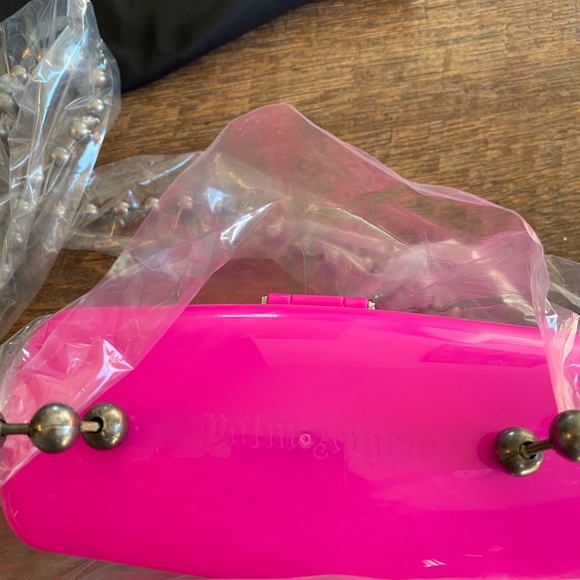 New Palm Angels Pink Padlock Mini Bag - Picture 8 of 9